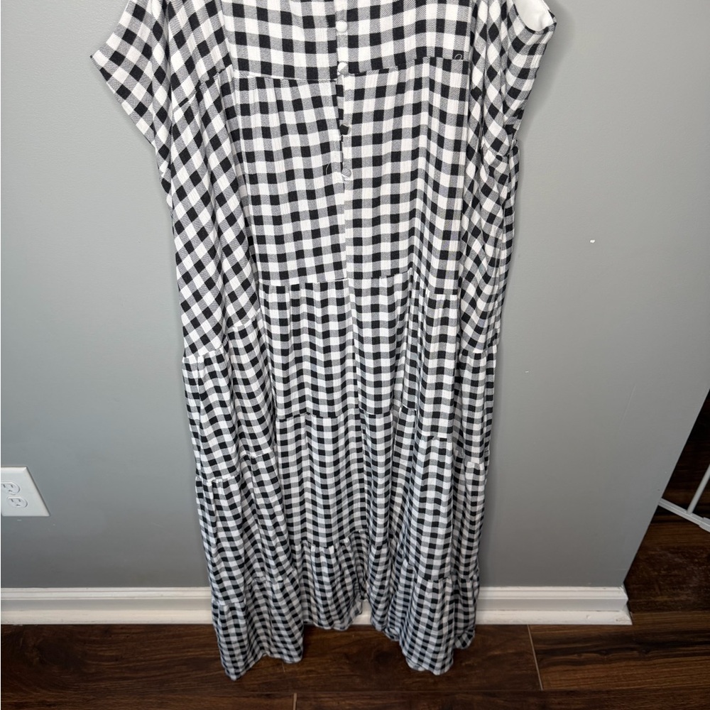 Torrid Gingham Halter Maxi Dress - Picture 8 of 11